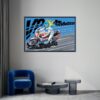 US MVAS 66 Racing At Bol Dor 40x60