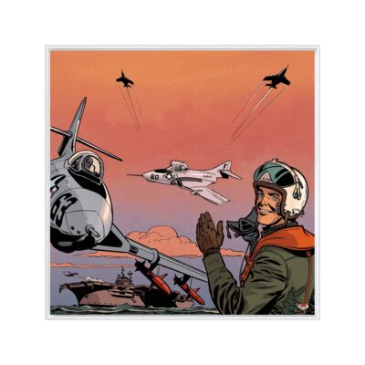 Buck Danny - Return From Mission - White