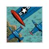 US BDAS 7 Wing Over The Sea White